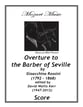 Overture to the Barber of Seville Orchestra sheet music cover